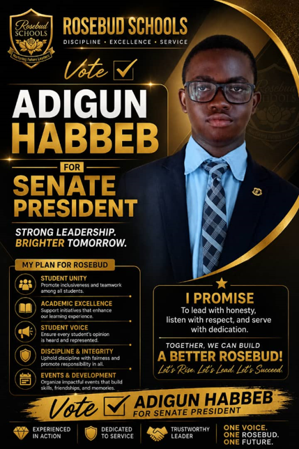 Adigun Habeeb – Sanate President