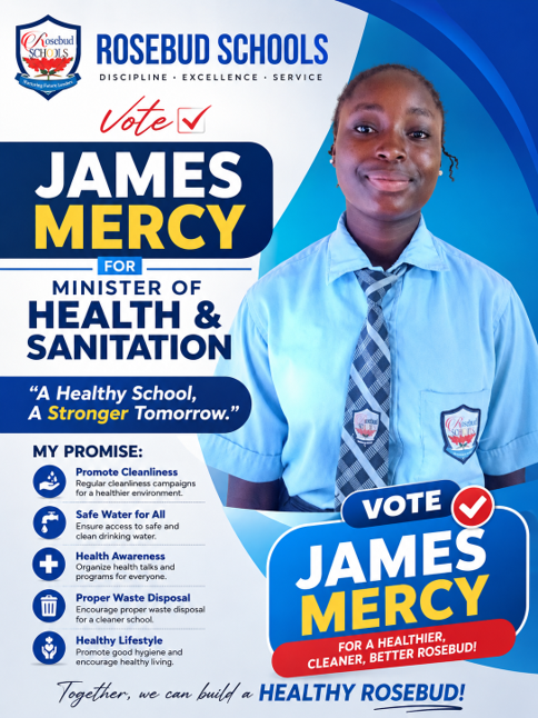 James Mercy – Min. forrr Health and sanitation