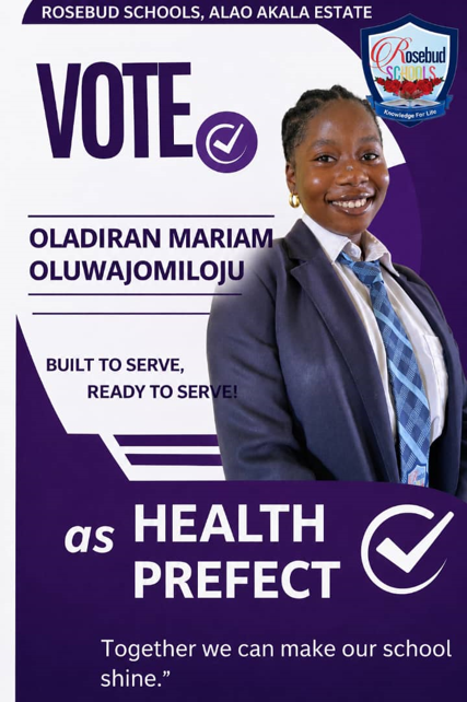 Oladiran Mariam Oluwajomiloju – Min. Health and Sanitation